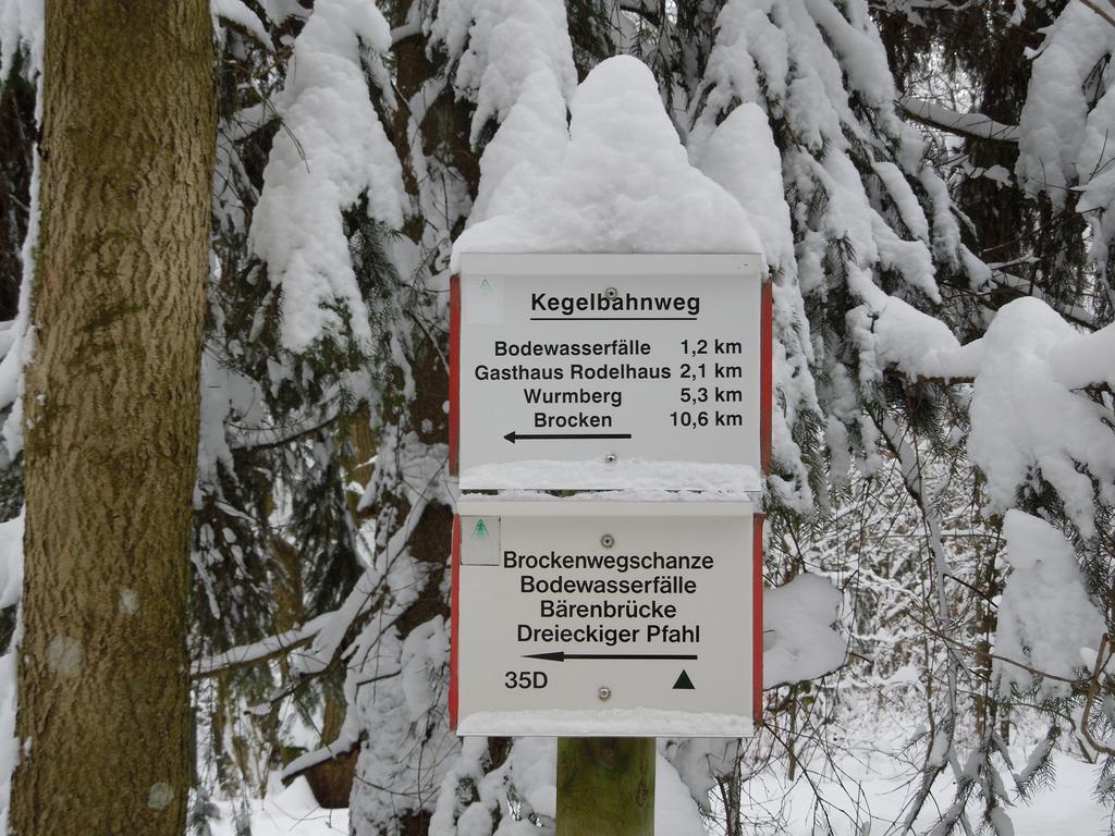 Blockhaus Bodefall Braunlage Szoba fotó